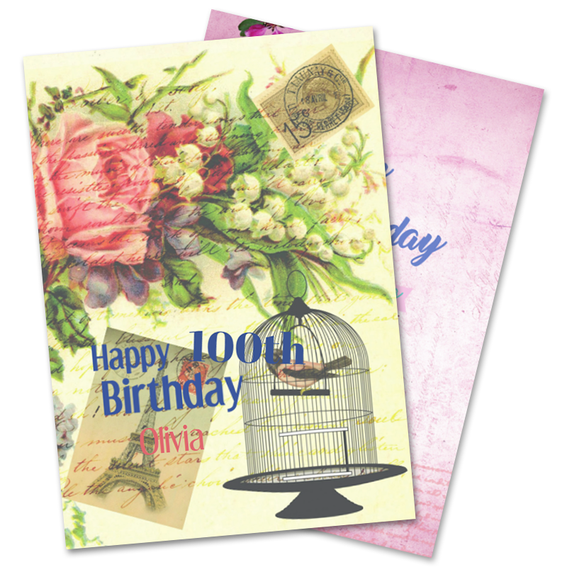 100th Birthday Cards